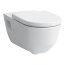 Laufen Pro Liberty Wand-WC Tiefspüler spülrandlos Weiß ohne WC-Sitz/Deckel-1