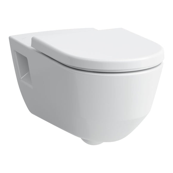 Laufen Pro Liberty Wand-WC Tiefspüler spülrandlos Weiß ohne WC-Sitz/Deckel