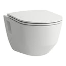 Laufen Pro Wand-WC Tiefspüler spülrandlos Weiß ohne WC-Sitz/Deckel-1
