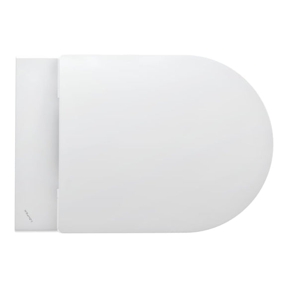 Laufen Pro Wand-WC Tiefspüler spülrandlos Weiß ohne WC-Sitz/Deckel
