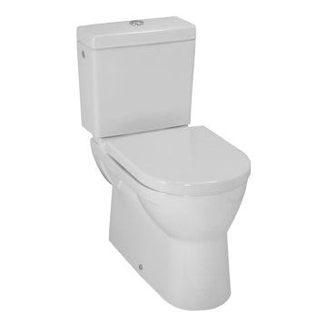 LAUFEN – Pro Stand-WC Flachspüler mit LCC-Beschichtung, Weiß ohne Deckel & Spülkasten