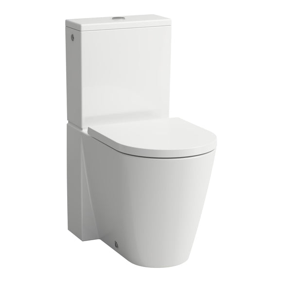 LAUFEN – Kartell Stand-Tiefspül-WC 82433.7 für aufgesetzte Spülkasten, vario Abgang, Weiß