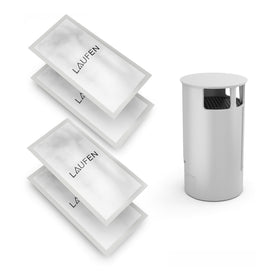Laufen Riva Set für Dusch-WC mit Geruchsfilter und Entkalkungsmittel, 2 Stück