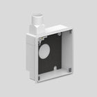 mit Luftrückschlagklappe
für Unterputzmontage
Anschlussstutzen 50 mm links oben
Einbaumaße ohne Stutzen:
H=224/B=224/T=80 mm