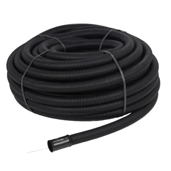 Fränkische Kabuflex Kabelschutzrohr | DN50x3.0mm | flexibel ungeschlitzt | Rolle 50m