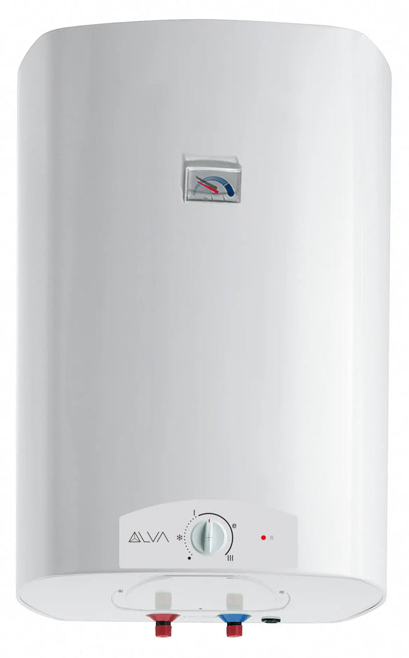 Una E-Speicher 100 Liter 230V, Bedienung an der Vorderseite
