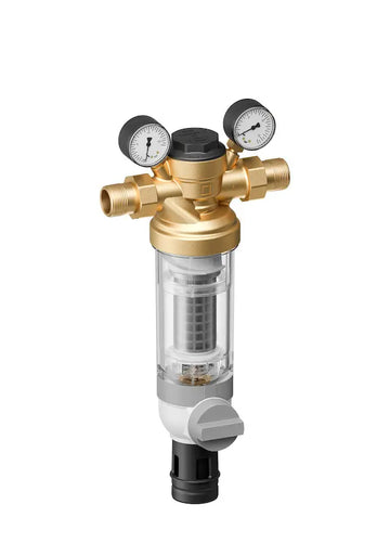 Resideo Hauswasser-Feinfilter F76S-LF 0,1mm, bleifrei, LFAA, 1"