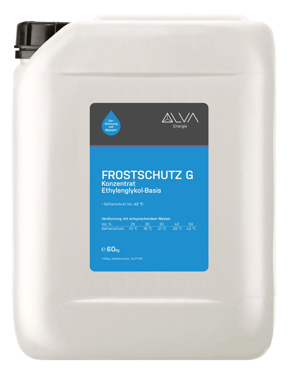 Frostschutz G, Konzentrat Ethylenglykol-Basis, 60 kg