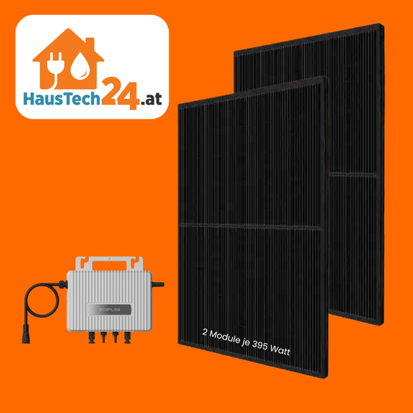 HT24 Balkonkraftwerk SET 800 - inkl. Zustellung in ganz Österreich bis Bordsteinkante