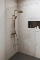 DU Duschsystem 1000 MinusFlow Brausethermostat, Bronze Gebürstet-2