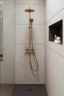 DU Duschsystem 1000 MinusFlow Brausethermostat, Bronze Gebürstet-1