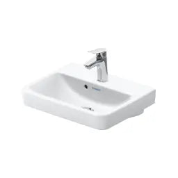 Duravit No.1  Handwaschbecken 450mm mit Überlauf, mit HLB, weiss