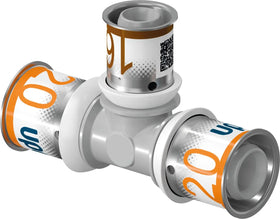 Uponor S-Press PLUS T-Stück reduziert PPSU 25-16-16