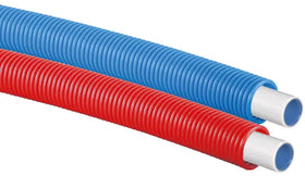 Uponor Uni Pipe PLUS weiß im Schutzrohr 20x2,25 - 28/23 blue 75m