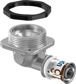 Uponor S-Press PLUS Anschlusswink. flach 16-Rp1/2"FT
