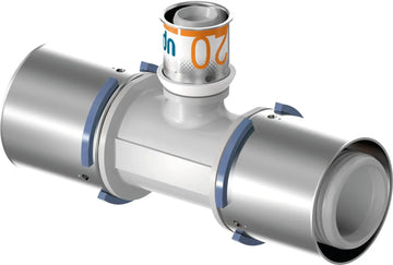 Reduziertes T-Stück-Pressfitting PPSU 40-20-40 Uponor S-Press