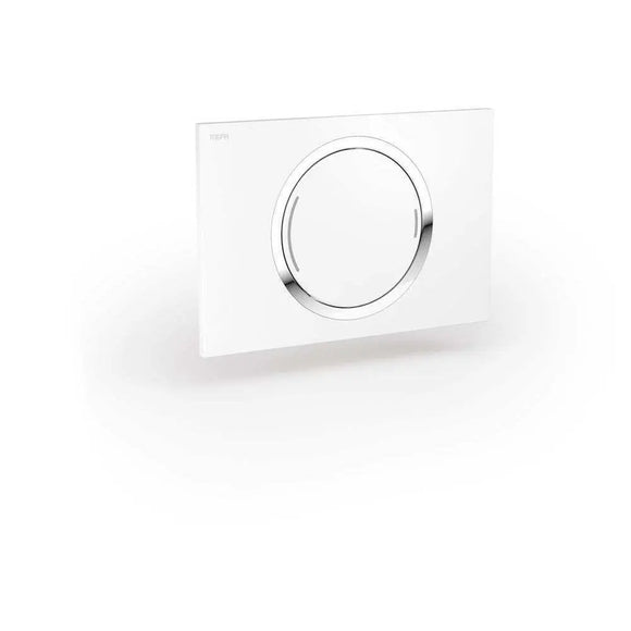 MEPA Zero WC-Betätigungsplatte 2-Mengen, Weiß