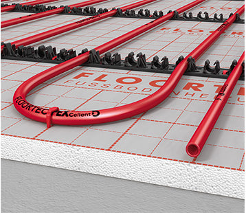 FLOORTEC Verlegeschiene Objektline für Heizrohr 16 x 2 mm (VPE 100m)