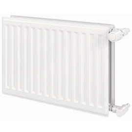 VOGEL&NOOT HYGIENE Kompaktheizkörper Typ 10 – Bauhöhe 900 mm × Baulänge 520 mm, Weiß