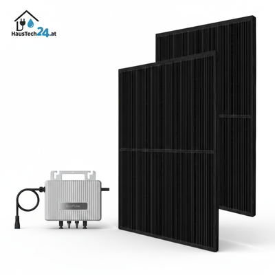 EcoFlow Balkonkraftwerk 800W Set | 2 Solarmodule | Plug & Play | ohne Halterung