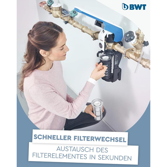 BWT – E1 Hygienetresor 100 Mikrometer mit Filtersieb und Stützkörper – 1 Stück