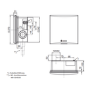 Limodor Lüftereinsatz LF/M 60-2