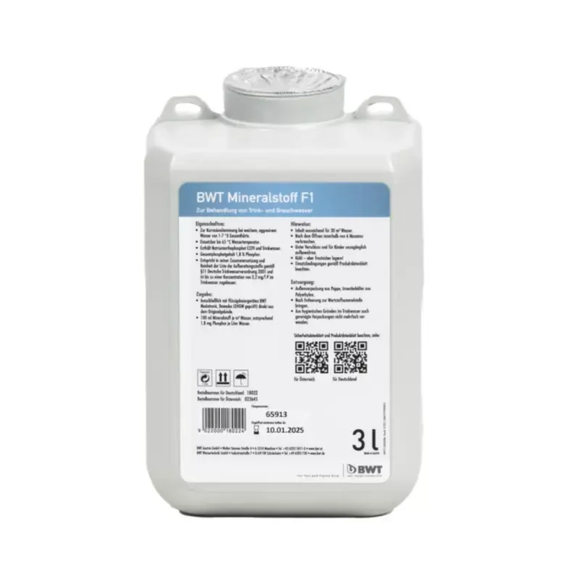BWT Mineralstoff F1 3 l Box gegen weiches aggressives Wasser