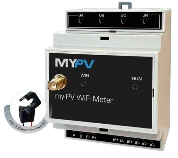 MYPV 3-Phasen-Wandlerzähler 75 A Ethernet