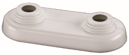 Stelrad Doppelrosette flach fuer Rohrdurchmesser 10-20mm Fig.VDR/T1576