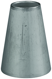 Edelstahl Reduzierstk.Form-H 304L L= (D-d)x3 s=2.0mm konz.168.3x76.1mm