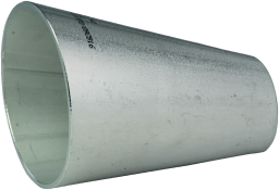 Edelstahl Reduzierstk.Form-H 316L L= (D-d)x3 s=2.0mm exz.76.1x33.7mm