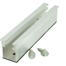 PV-Kurzschiene easyBRACKET 2.1 T 150 für Trapezblechdächer ALUMERO
