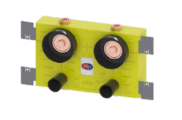 MHS – mhs-Absperrung Zähler Z2A2 Unibox Rohr: Internes Rohrsystem 3/4'' IG