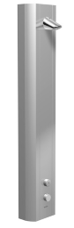SCHELL Vorwand-Duschpaneel LINUS DP-SC-T Funktion Selbstschl.Therm. Alu-eloxiert