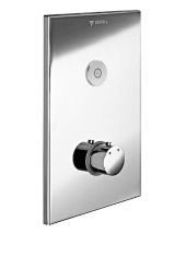SCHELL UP-Dusche LINUS D-C-T CVD, Therm., o. Stromversorgung, chrom