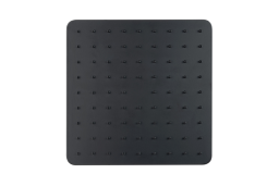 Regenwerk Passion Kopfbrause schwarz, Softedge, 250 x 250 mm