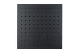 REGENWERK – Kopfbrause Passion eckig, schwarz – 300 x 300 mm