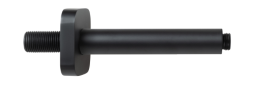 Regenwerk Passion Deckenarm 165 mm,Softedge, Messingrosette, schwarz