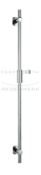 Regenwerk Passion Brausestange eckig mit Tastgleiter, chrom