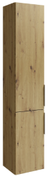 Era Hochschrank mit 2 Türen links, 35x176x32cm, Weiß Matt