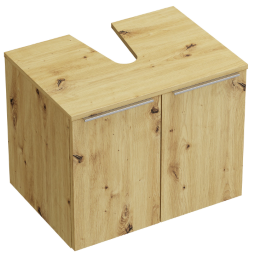 Era Universal-Unterschrank oh. WT 60,3x48x43,5cm,2 Türen, Eiche Urban