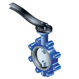 ARI – Absp. Klappe GGG Scheibe 1.4401 mit Manschette EPDM PN10 DN 200 m Rasterh. Anfl.