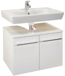 UNA – Universal-Unterschrank ohne Waschbecken, 2 Türen, 60 × 46 × 46 cm, Veruna E.