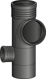 ASI492R PHONEX ST Duschdoppel-Abzweiger 87 Grad 110/50