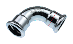 CP420 C-Stahl Pr.Bogen 90 Grad 22