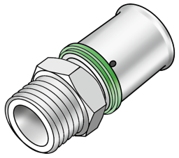 SMX450 STEELOX Übergang m.AG 25x3/4"