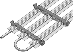 KCG3AAE CLIXOFIX G3 Decken-u. Heizregister 080 80/3000