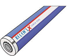 KE08-LX9 KELEN PP-RCT LX-R. PN16 20x2,8 Länge 4m Isolierst. 9mm