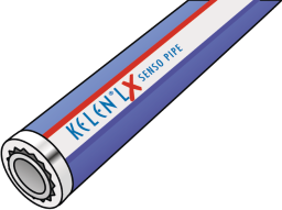KE00-LX4 KELEN PP-RCT LX-R. PN20 32x5,4 Länge 4m Isolierst. 4mm