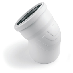 RAUPIANO PLUS Bogen DN 40, 45 Grad